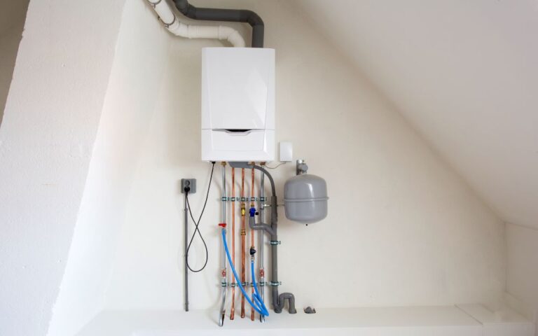 Water Heater inside of home